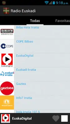 Basque Country Radio android App screenshot 1